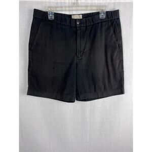 ⭐️ Everlane Shorts Men Slim Pull On Chino Cotton Black Capsule Minimalist Summer